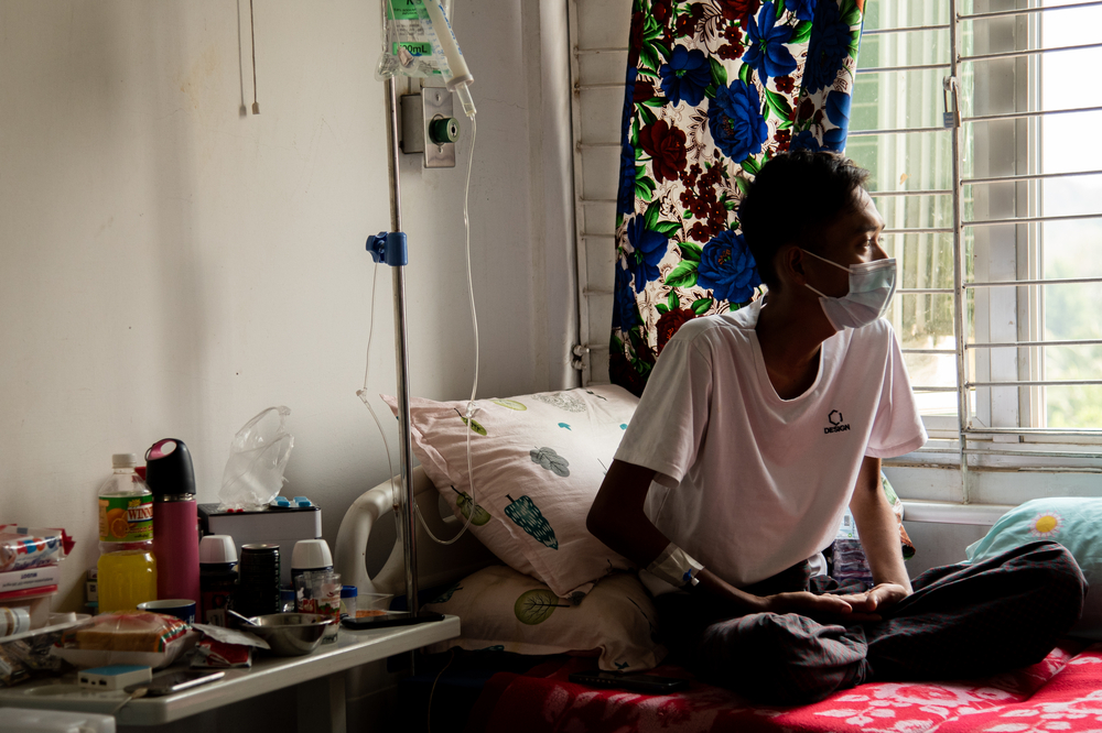 Patiënten die langdurig behandeld worden voor MDR-TB in Myanmar
