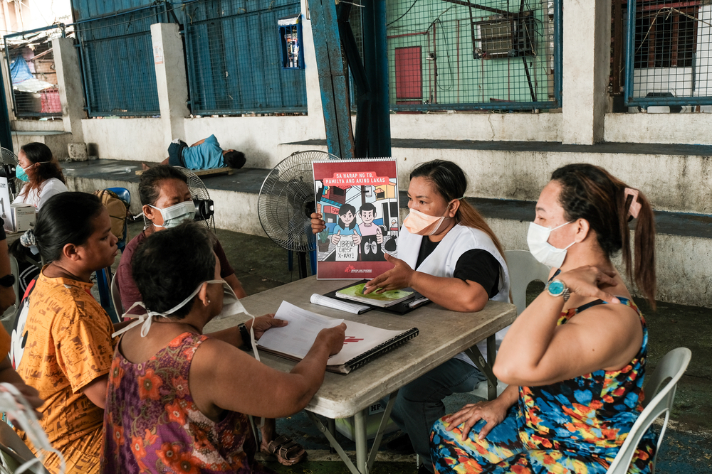 John Green visiting TB project in the Philipines