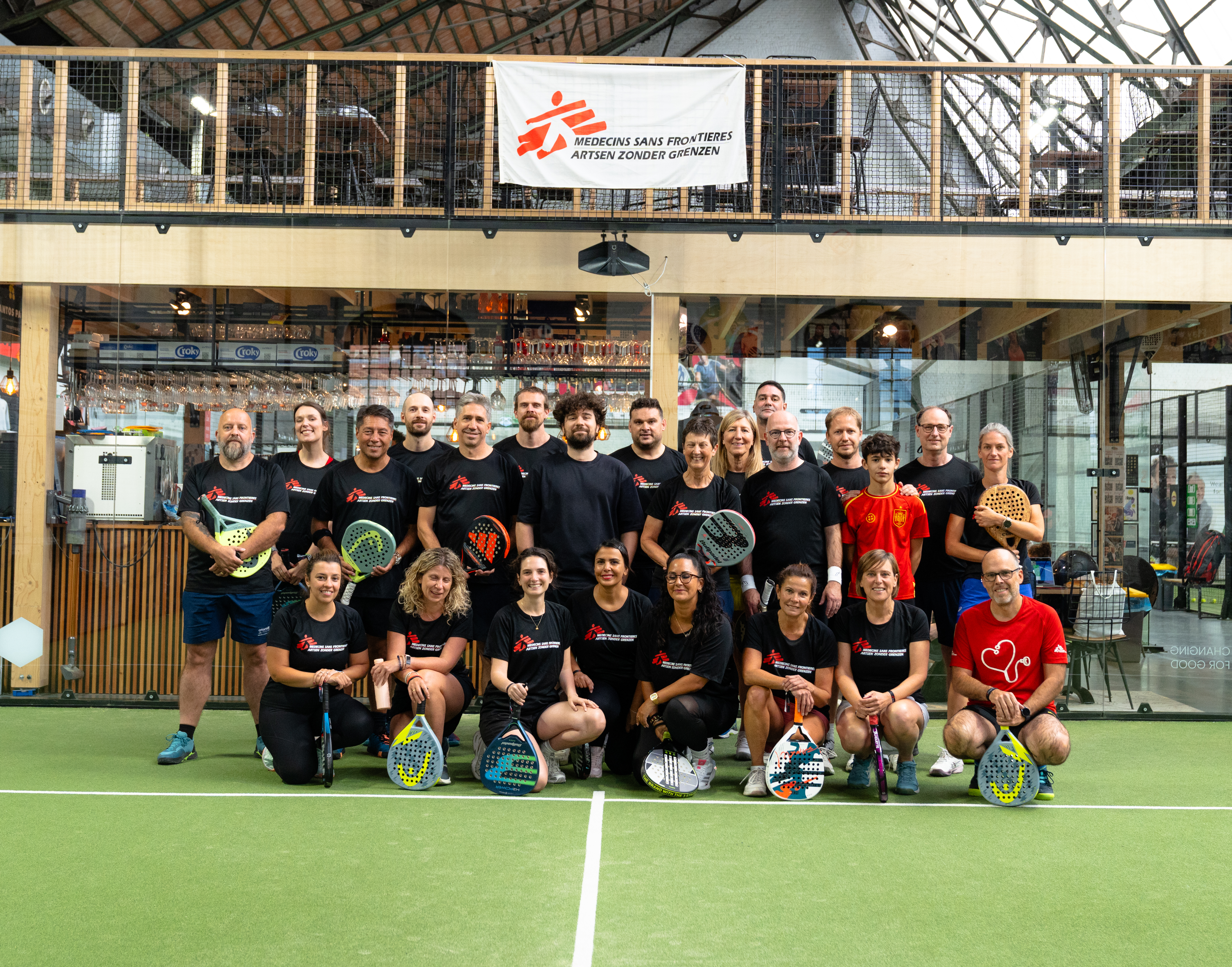 Group picture Padel 
