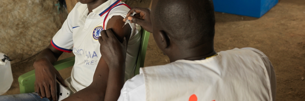 vaccinatiecampagne hepatits E in Zuid-Soedan